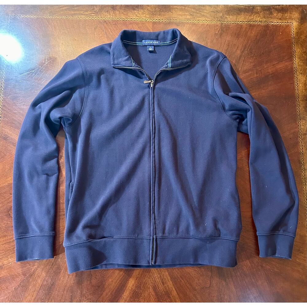 Lands’ End Zip Up Jacket M